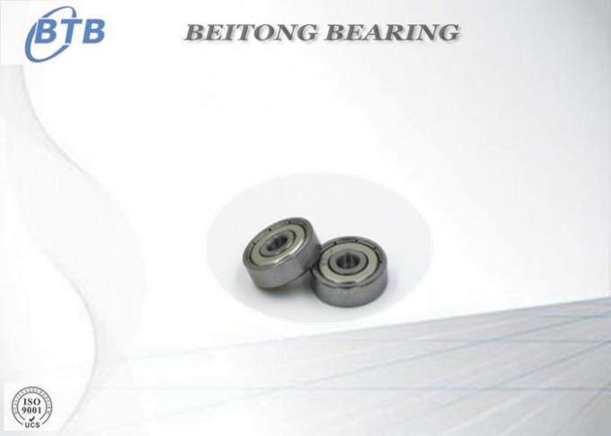 Mini Deep Groove Metal Ball Bearings , Fishing Reel Bearings 635 ZZ / 2RS 5 X 19 X 6mm