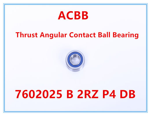 7602025 o DB de 2RZ P4 empurrou o rolamento de esferas angular do contato