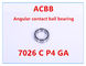 7026 C P4 GA   Angular Contact Ball Bearing