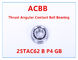 25TAC62 B P4 gigaoctet a poussé le roulement à billes de contact angulaire