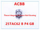 25TAC62 B P4 GB empurrou o rolamento de esferas angular do contato