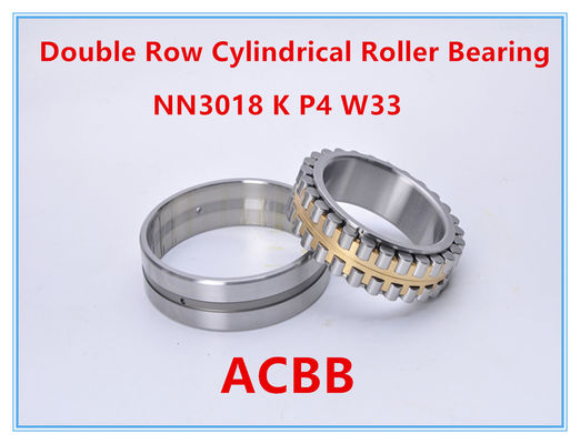 NN3018 K P4 W33 Double Row Cylindrical Roller Bearing