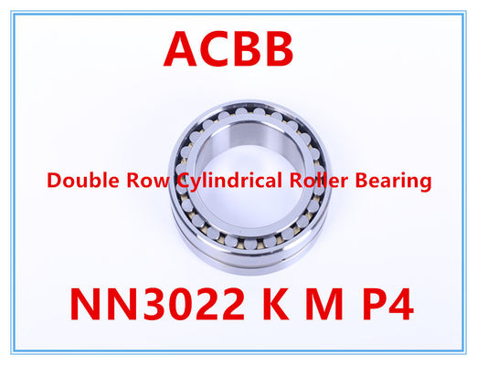 Roulement à rouleaux cylindrique de rangée de double de NN3022 K M P4