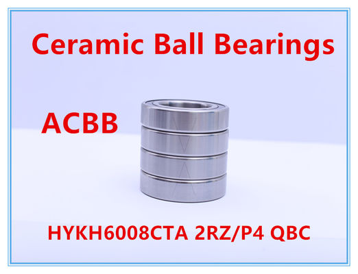 Double Row Angular Contact Ball Bearing HYKH6008CTA-2RZ / P4 TBT