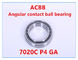 7020C P4 GA Rodamiento de bolas de contacto angular