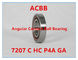 7207 rodamiento de bolitas angular del contacto de C HC P4A GA