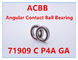 71909 C P4A GA   Angular Contact Ball Bearing