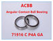 71916 C P4A GA  Angular Contact Ball Bearing