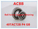 40TAC72 B P4 GB Thrust Angular Contact Ball Bearing