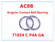 71824 C P4A GA   Angular Contact Ball Bearing