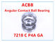 7218 C P4A GA Angular Contact Bearing  High Rigidity