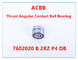 7602020 B 2RZ P4 DB High rigidity Thrust Angular Contact Ball Bearing