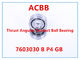7603030 B P4 GB High rigidity Thrust Angular Contact Ball Bearing