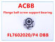 FL7602020/P4 DBB Flange Ball Screw Support Bearing