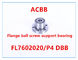 Подшипник поддержки винта шарика фланца FL7602020/P4 DBB