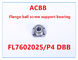 Подшипник поддержки винта шарика фланца FL7602025/P4 DBB