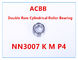 NN3007 K M W33 P4 Double Row Cylindrical Roller Bearing