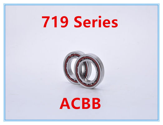 719 series del contacto del rodamiento de bolitas angular