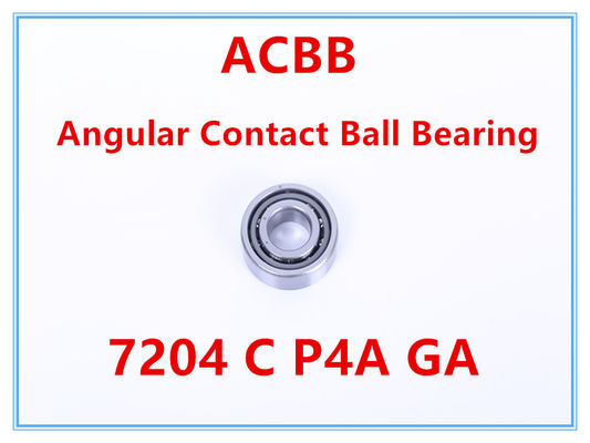 7204 Kontakt-Kugellager C P4A GA eckiges