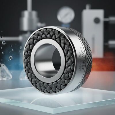 High Wear Resistance Textile Bearing with Low Noise Operation and Wide Temperature Range -40°C to 120°C